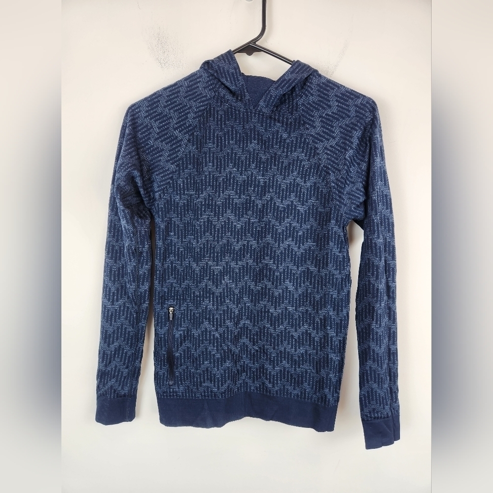 Lululemon Rest Less Hoodie Womens Xs/S Blue.